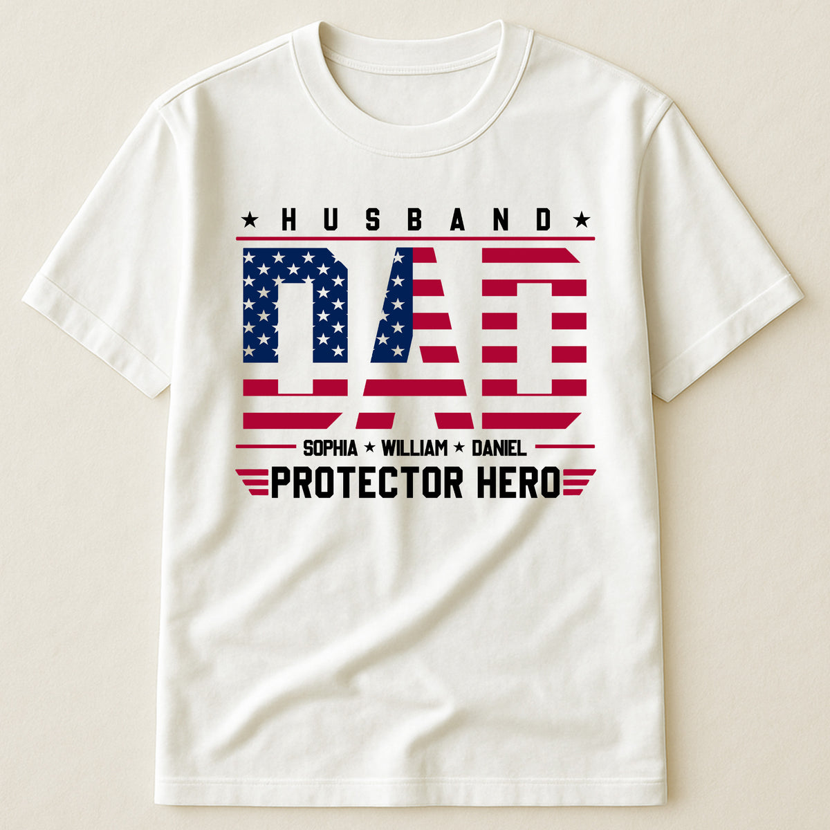 Husband-Dad-Hero-Usa-Flag-Gift-For-Dad-Grandpa-Patriotic-Dad-Personalized-Shirt-4