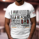 I Am A Black Dad - Personalized Shirt