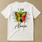I Am A Black Queen History Juneteenth - Personalized Back Printed Shirt