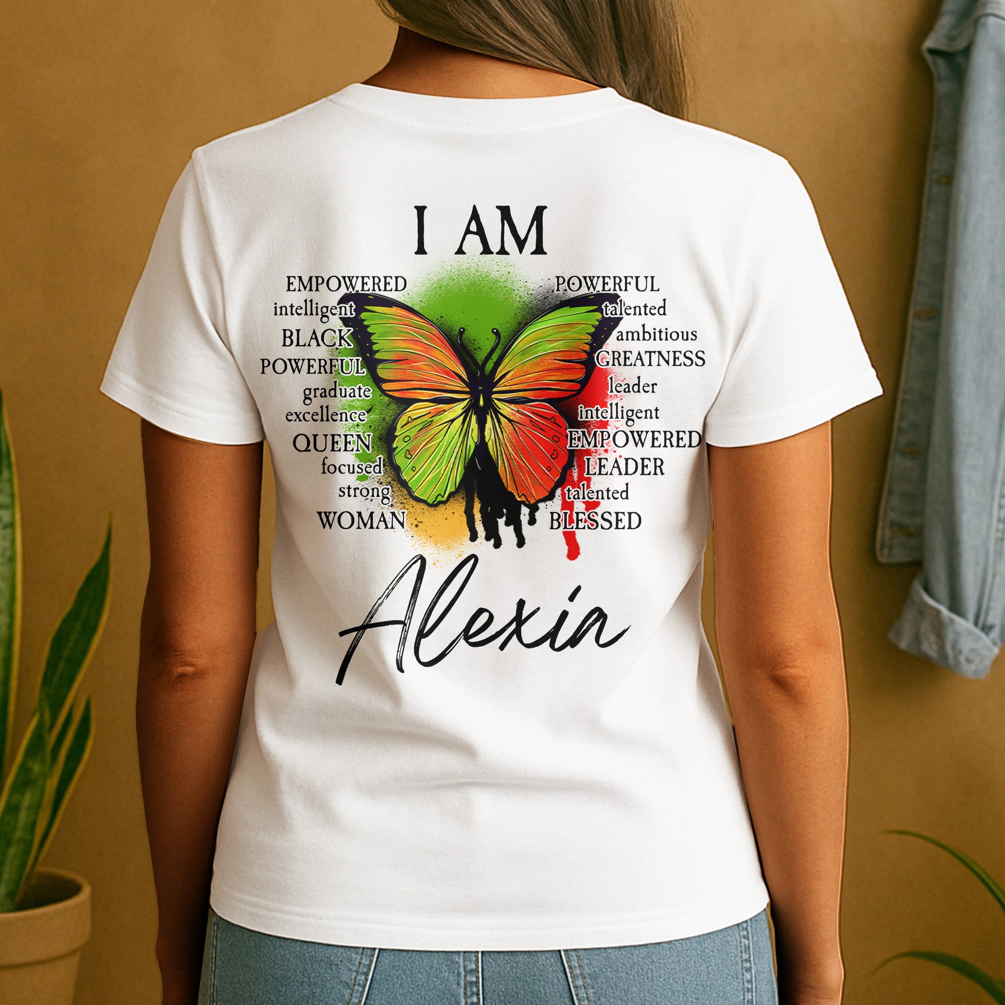 I Am A Black Queen History Juneteenth - Personalized Back Printed Shirt