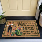 I Am A Plantaholic On The Road To Recovery - Personalized Doormat