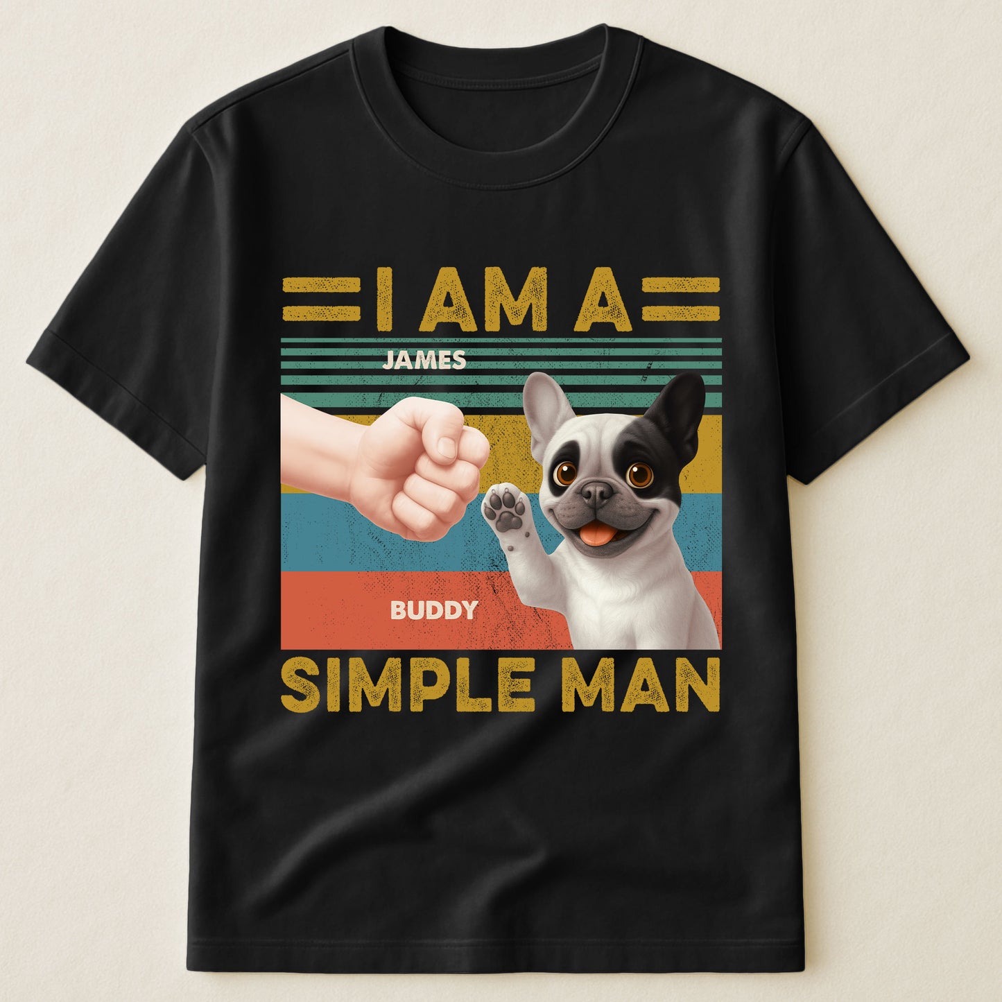 I Am A Simple Man - Personalized Shirt