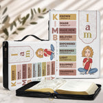 I Am Affirmation - Personalized Bible Cover