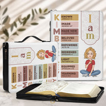 I Am Affirmation - Personalized Bible Cover