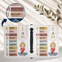 I Am Affirmation - Personalized Bible Cover