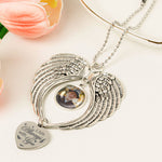 I Am Always With You - Custom Angel Wings Photo Ornament