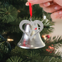 I Am Always With You - Personalized Bell Ornament With Charms