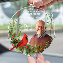 I Am Always With You - Personalized Car Photo Ornament