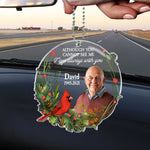 I Am Always With You - Personalized Photo Rear View Mirror Accessory