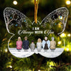 I Am Always With You - Personalized Custom Shaped Acrylic Ornament