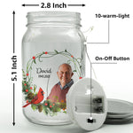 I Am Always With You - Personalized Photo Mason Jar Light