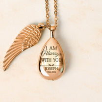 I Am Always With You - Personalized Urn Necklace