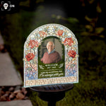 I Am Always With You Remembrance Garden Decorations - Personalized Photo Solar Light