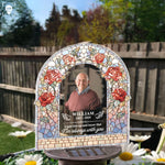 I Am Always With You Remembrance Garden Decorations - Personalized Photo Solar Light