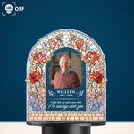 I Am Always With You Remembrance Garden Decorations - Personalized Photo Solar Light