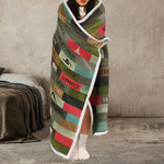 I Am Fearless And Bold - Personalized Wearable Blanket Hoodie