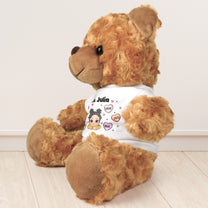 I Am - Kid Affirmations - For Son, Daughter - Teddy Bear With Personalized Shirt