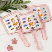 I Am Kind Affirmation - Personalized Handheld Mirror
