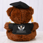 I Am More Proud Of You Than You Will Ever Know - Personalized Graduation Teddy Bear With Photo