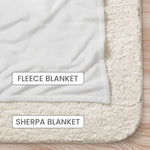 I Am Name Letter In Bible - Personalized Blanket