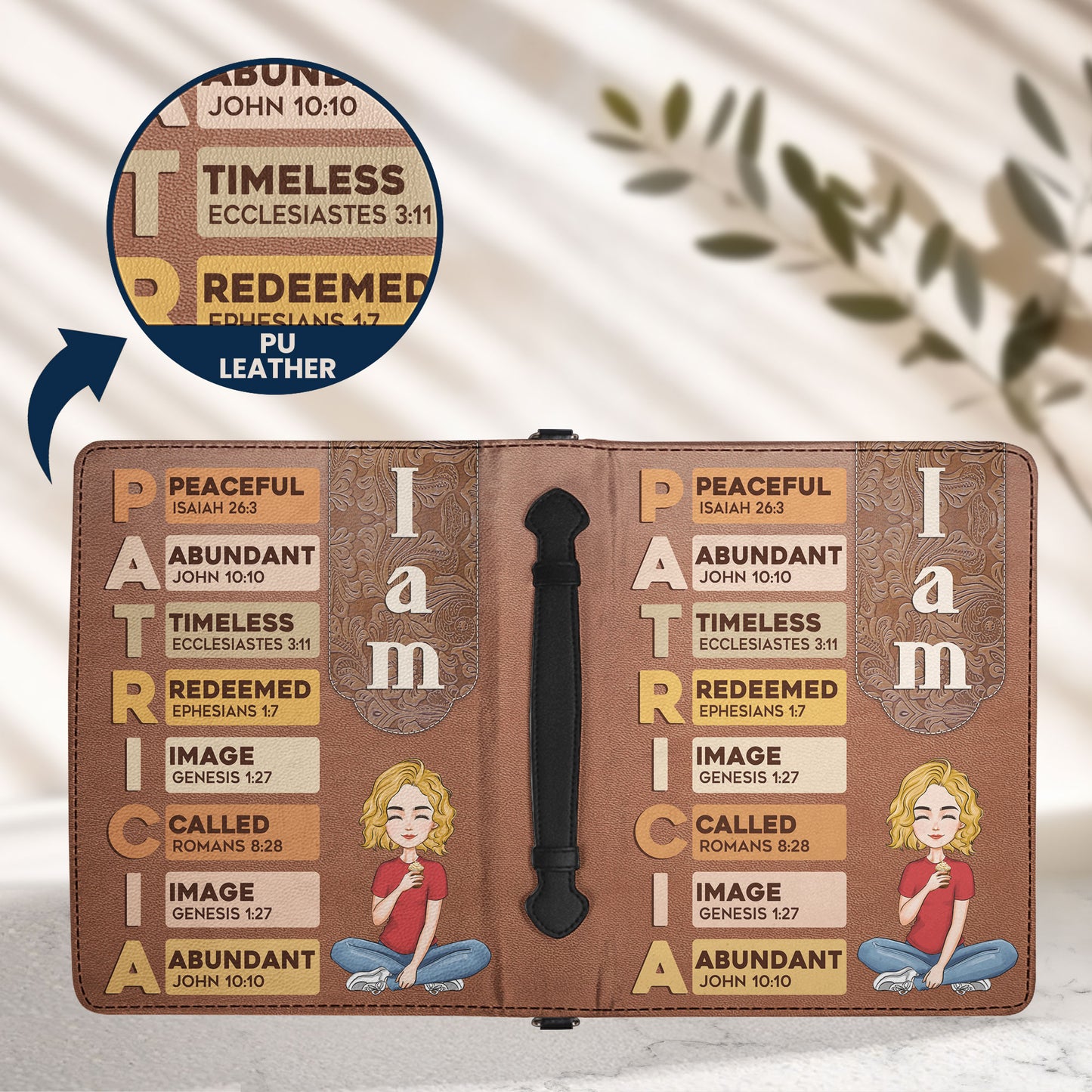 I Am - Personalized Bible Cover