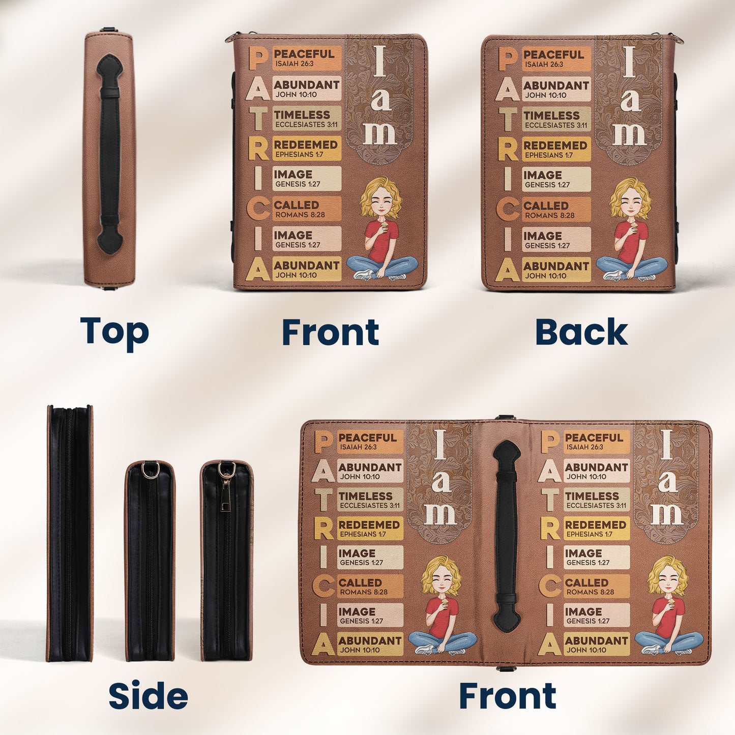 I Am - Personalized Bible Cover