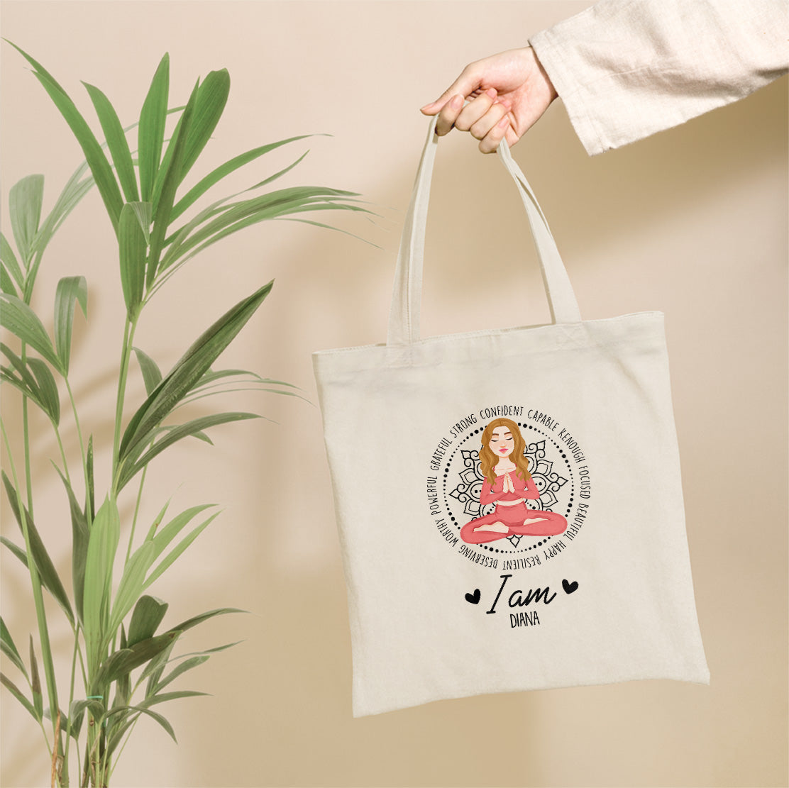I Am - Personalized Tote Bag