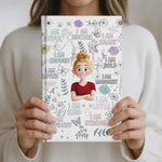 I Am Positive Affirmations - Personalized Hardcover Journal