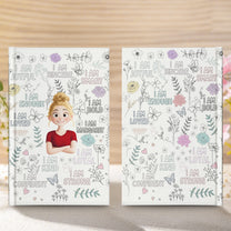 I Am Positive Affirmations - Personalized Hardcover Journal