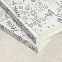 I Am Positive Affirmations - Personalized Hardcover Journal