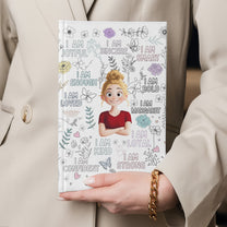 I Am Positive Affirmations - Personalized Hardcover Journal