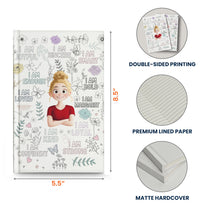 I Am Positive Affirmations - Personalized Hardcover Journal