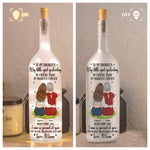I Am So Proud Of You Gift For Daughter Son - Personalized Bottle Lamp