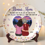 I Am Thankful For Your Love Today And Every Day - Personalized Ceramic Plate