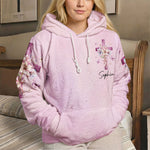 I Believe In God And The Power Of Prayer - Personalized Fleece Hoodie