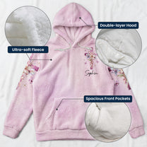 I Believe In God And The Power Of Prayer - Personalized Fleece Hoodie