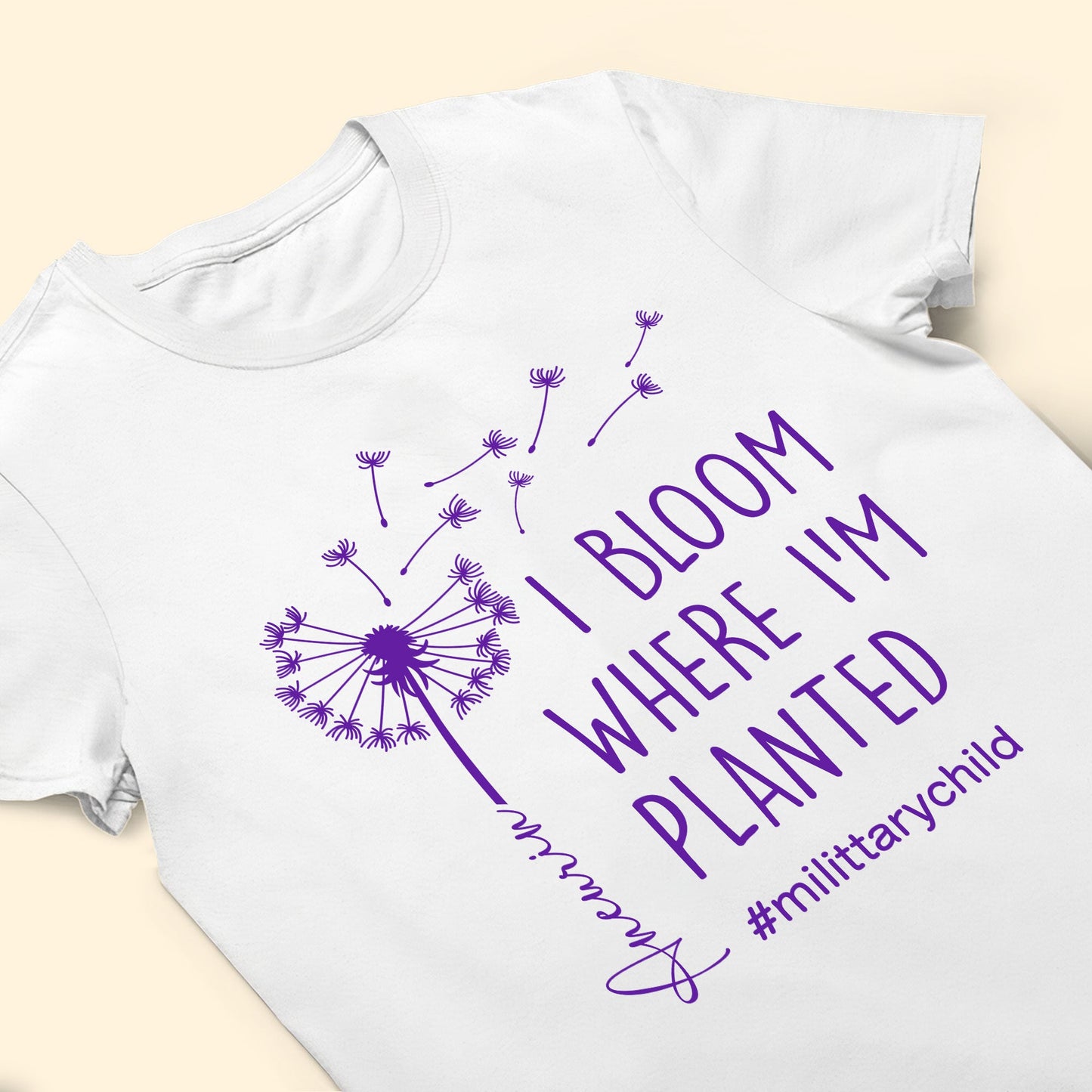 I Bloom Where I'm Planted - Personalized Shirt