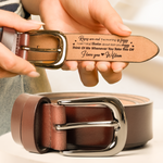 I Can't Stop Thinkin' About Doin You Doggy - Personalized Women Leather Belt
