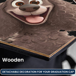I Did It So My Dogs Can Have A Better Life - Personalized Graduation Cap Topper