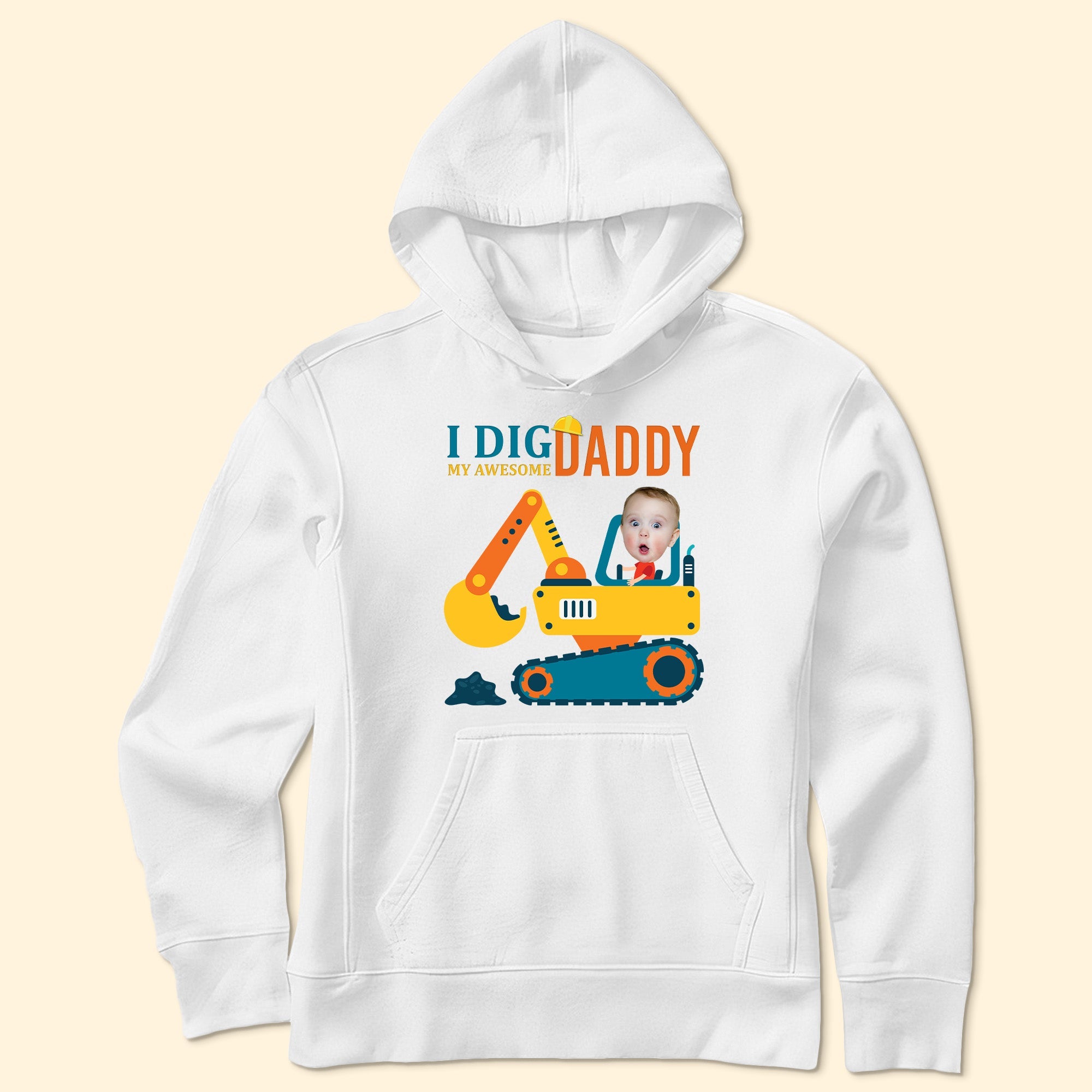 I Dig My Awesome Daddy - Personalized Photo Shirt