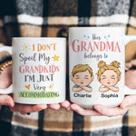 I Don't Spoil My Grandkids I'm Just Very Accommodating - Personalized Mug