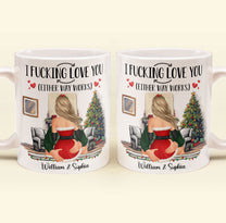 I F-Cking Love You (Either Way Works) Couples - Personalized Mug