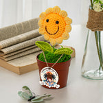I Fcking Love You - Personalized Crochet Flower Lamp