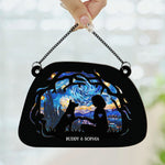 I Found A Paw - Personalized Window Hanging Suncatcher Ornament