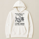 I Garden I Pet Cats - Cat Toile De Jouy Style - Personalized Shirt