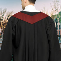 I Graduated Can I Go Back To Bed Now - Personalized Photo Graduation Stole