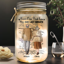 I Had You And You Had Me - Personalized Mason Jar Light