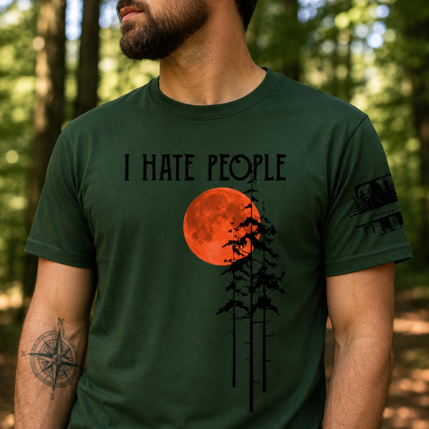 I Hate People - Personalized Shirt