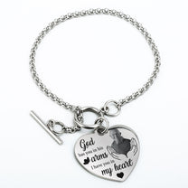 I Have You In My Heart - Personalized Photo Heart Bracelet