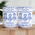 I Hope We Stay Ghost Friends Christmas Gift For Friends - Personalized Mug